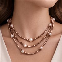 Collana Badel Donna in Argento Perla C-B-142 - C-B-142